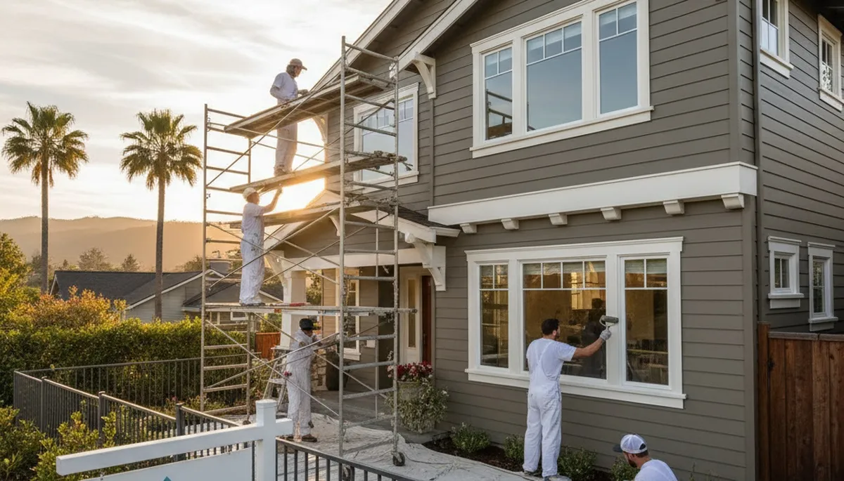 San Francisco, CA house painters serving exterior and interior painting services