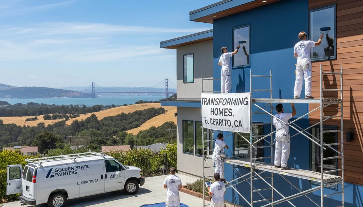 Professional house painting service in San Francisco, CA for residential exteriors and interiors