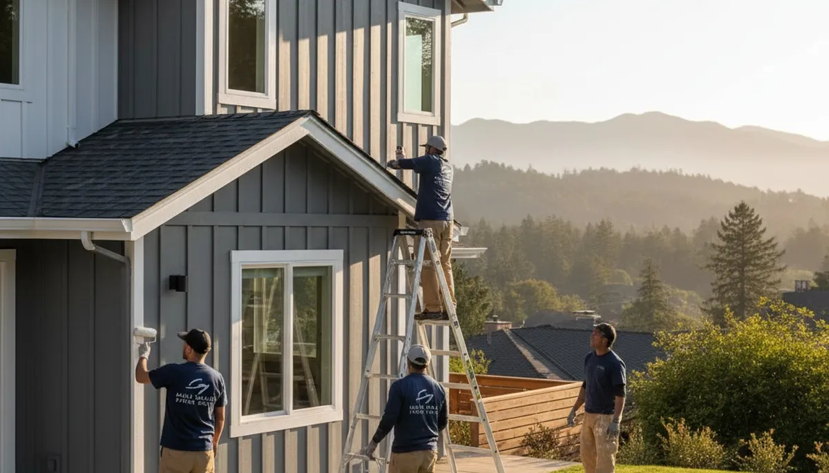 Professional house painting service in San Francisco, CA for residential exteriors and interiors