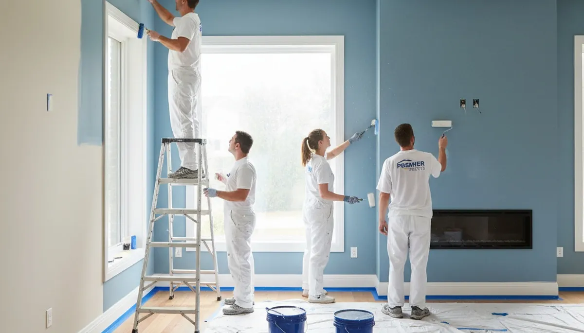Professional interior house painting in San Francisco, CA with expert color and moisture-resistant finishes